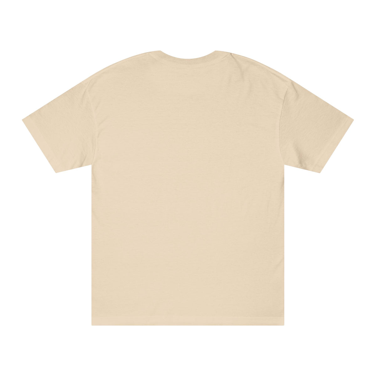 Classic White Tee — Minimal Lilac Chest Logo